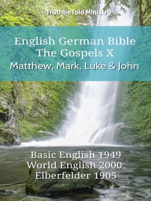 cover image of English German Bible--The Gospels X--Matthew, Mark, Luke and John